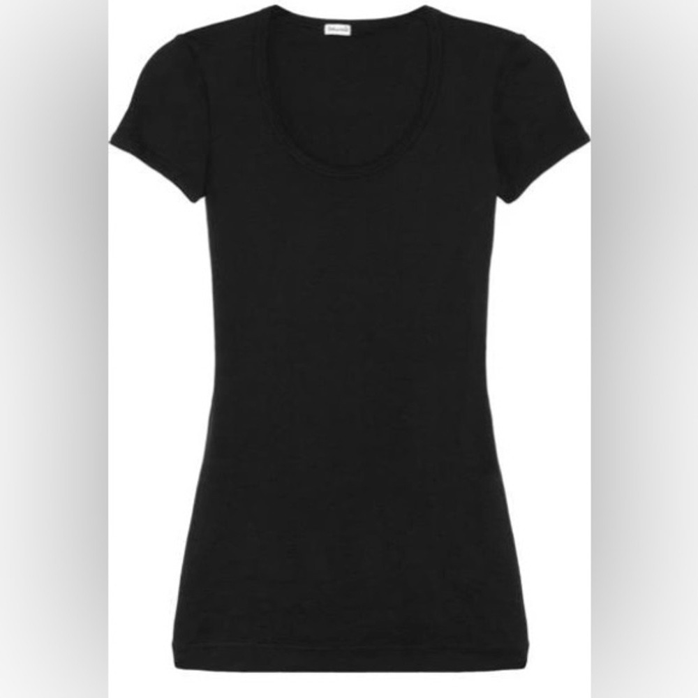 Splendid Black Short Sleeve Tee